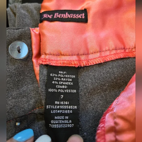 Joe Benbasset Womens Dress Pants - Picture 2 of 6